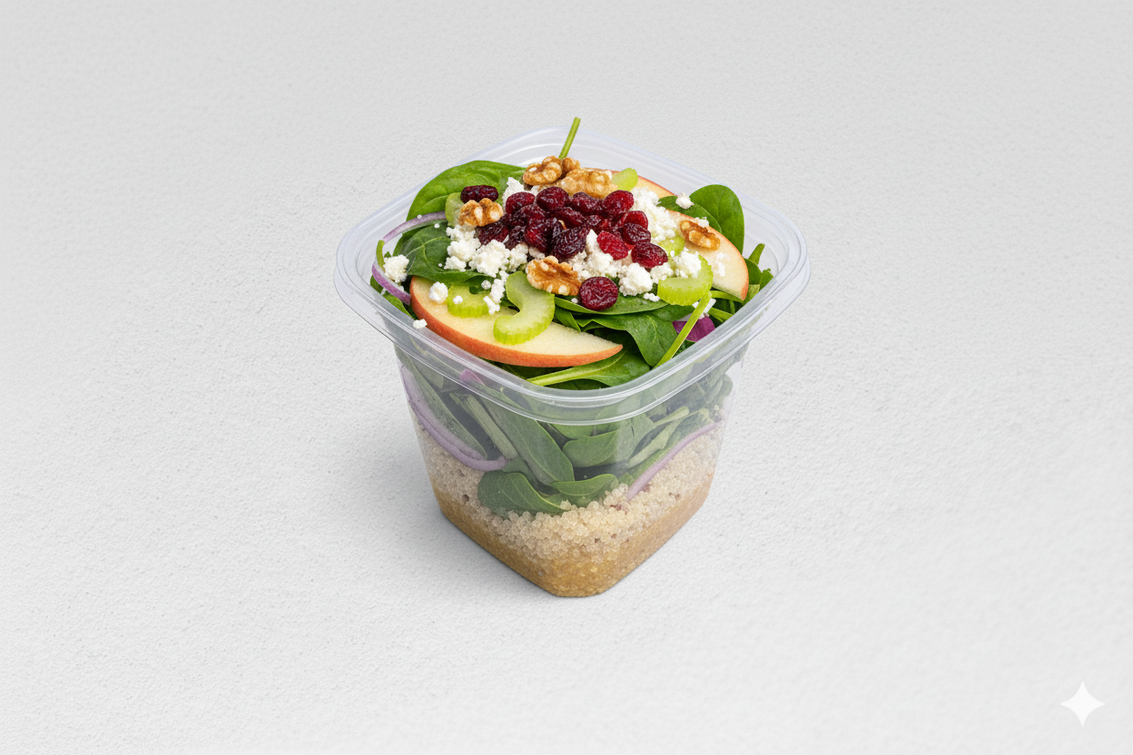 Autumn Harvest Salad Jar