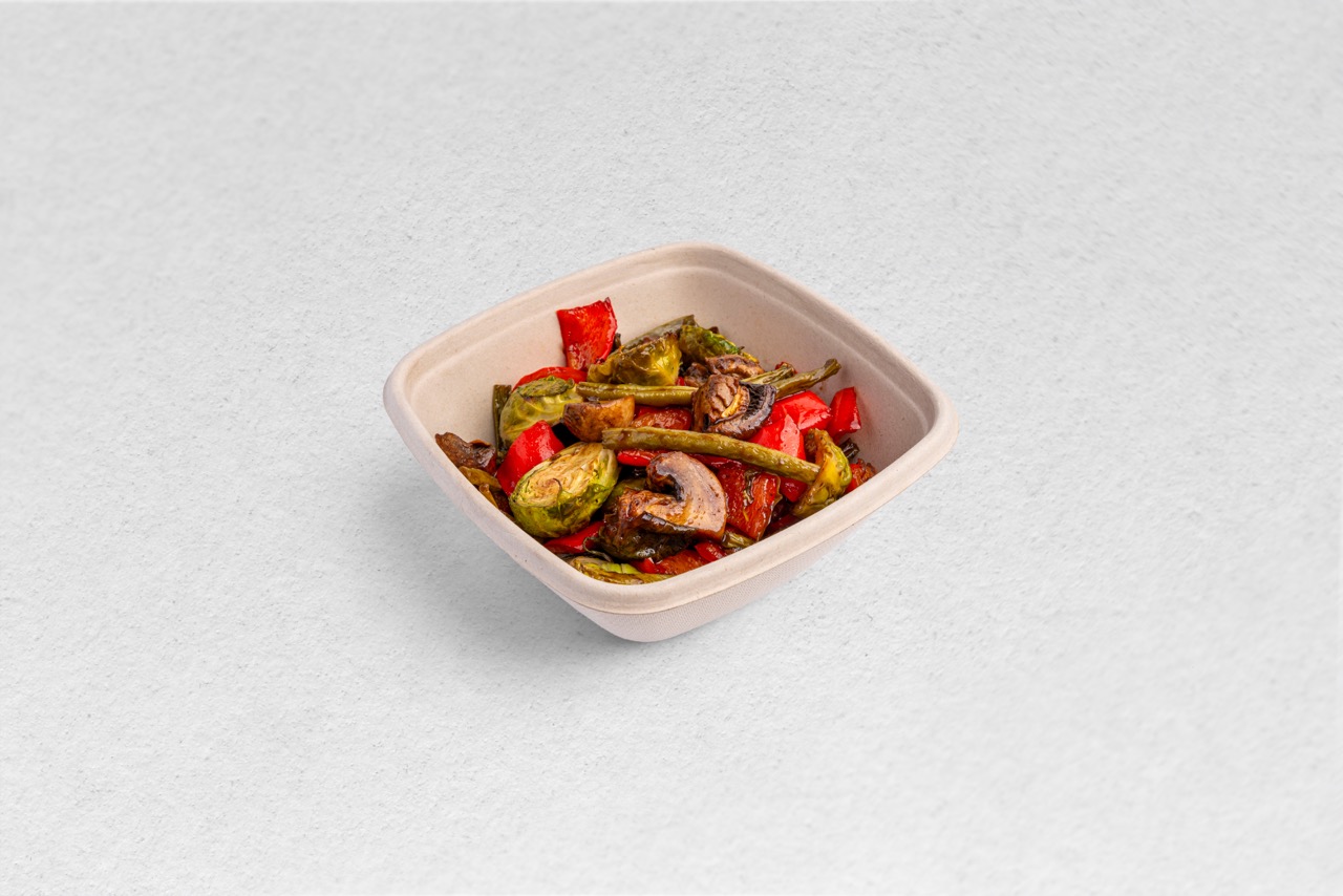 Balsamic Glazed Roasted Veggies