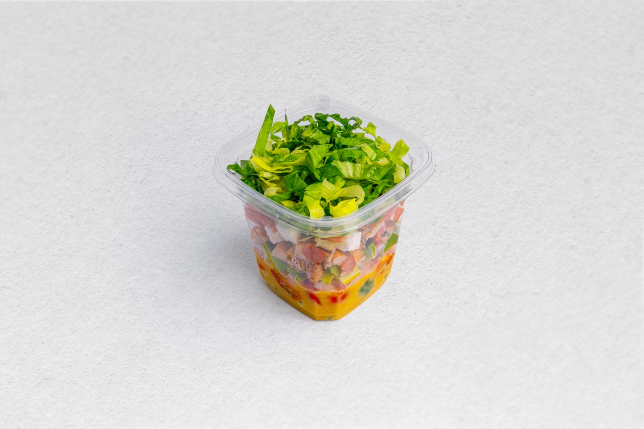 Chicken Bacon Salad Jar