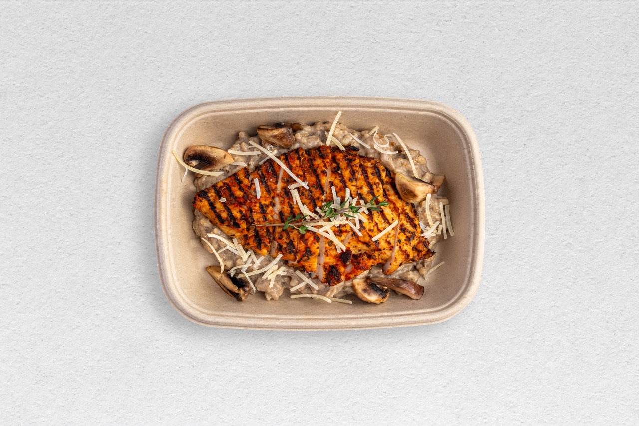 Chicken Mushroom Risotto