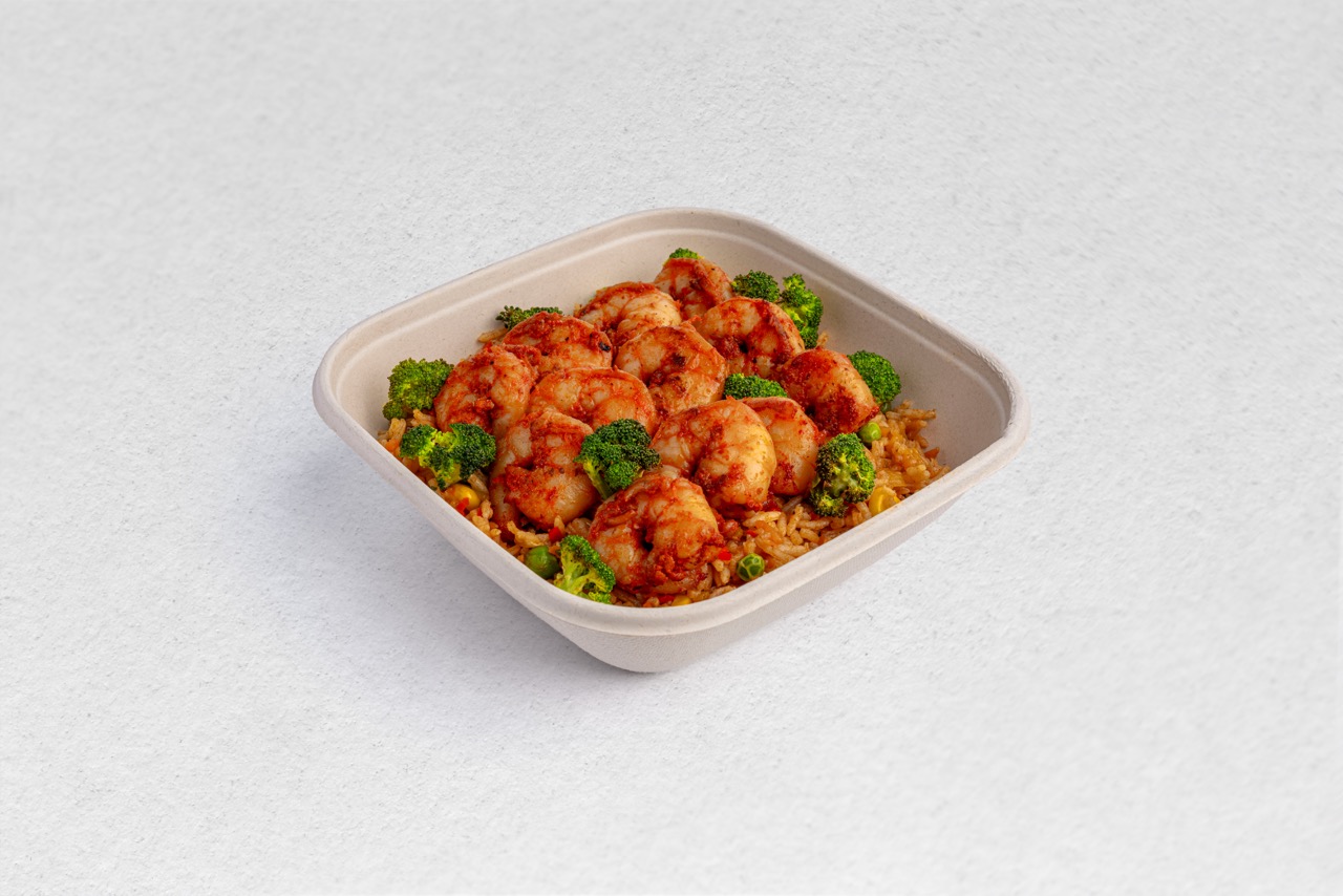 Fried Rice Shrimps