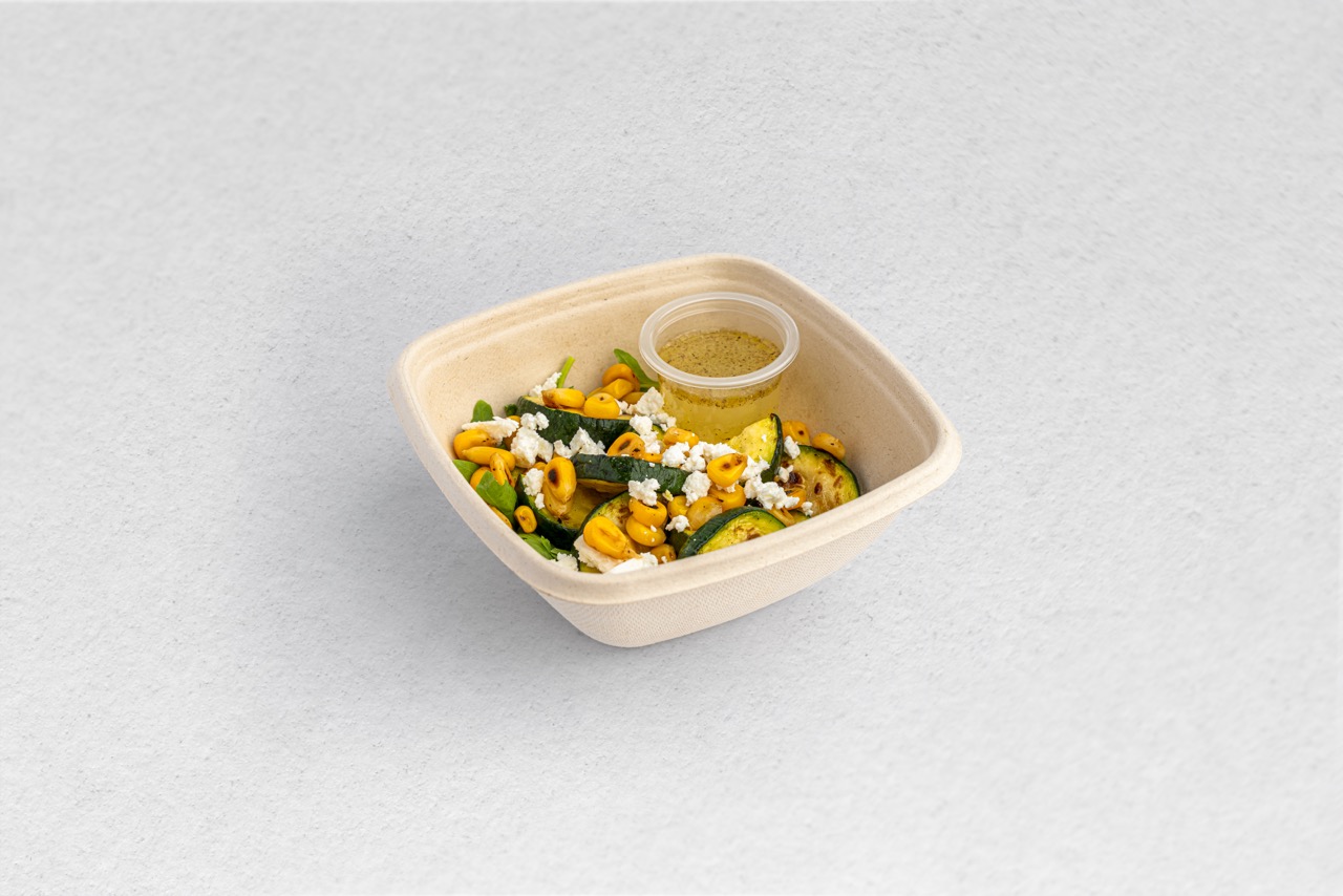 Grilled Corn Zucchini Side Salad