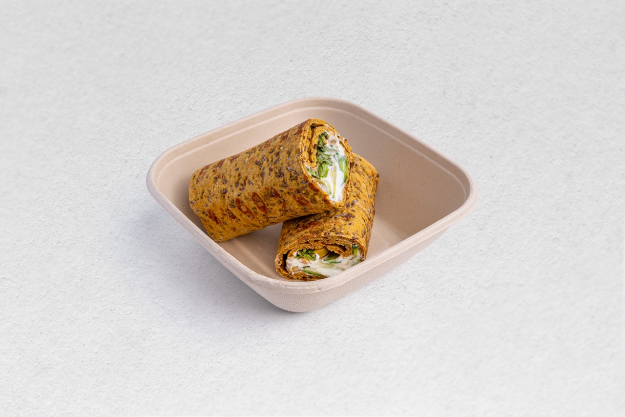 Labneh & Veg Wrap