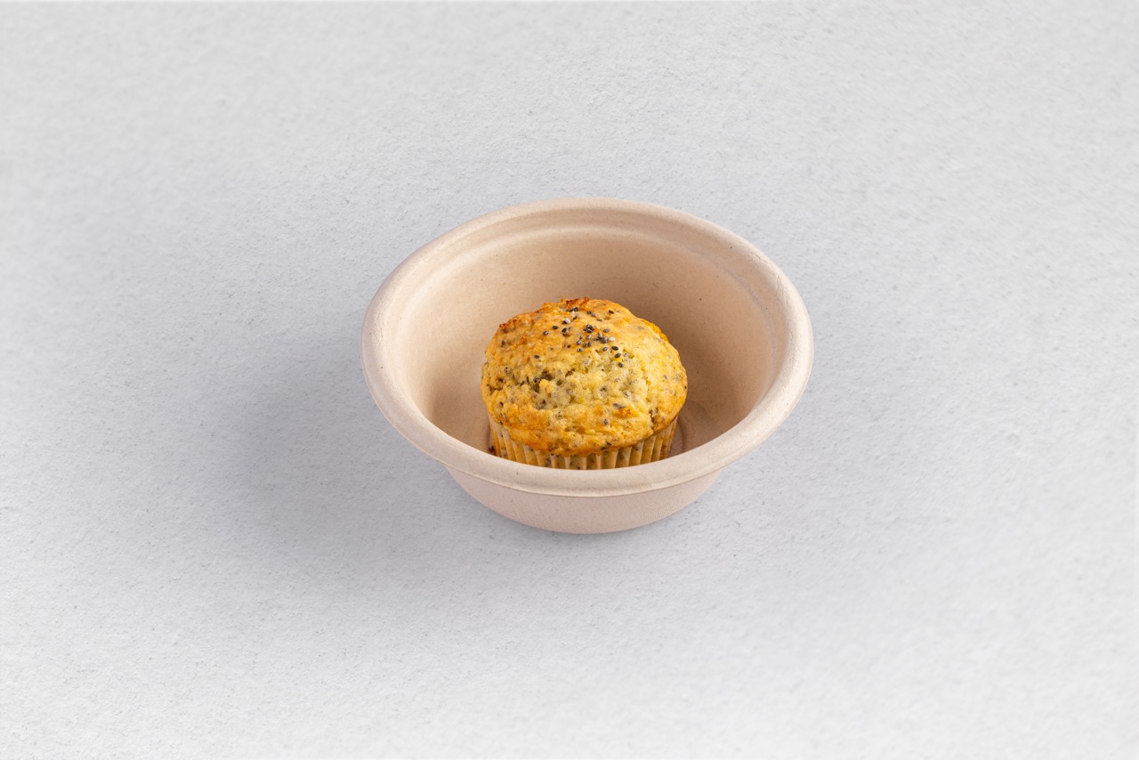 Lemon Chia Seeds Cupcake