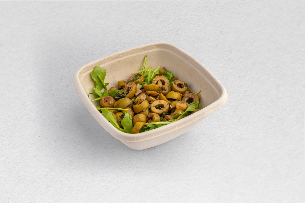 Marinated Olives And Walnuts Side Salad