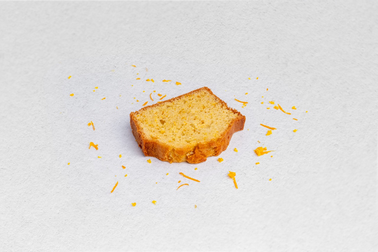 Orange Cake Slice