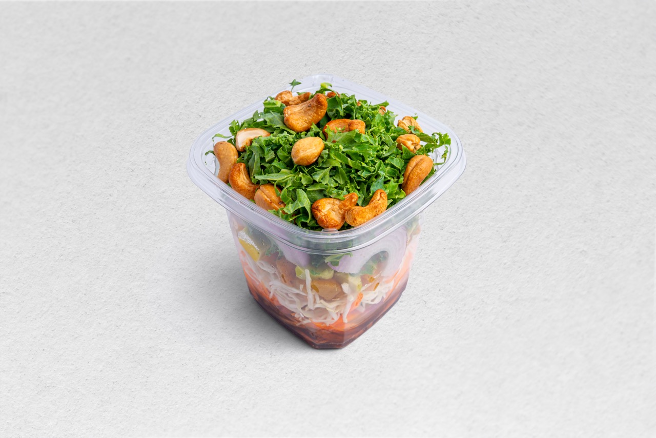 Pumpkin Kale Salad Jar