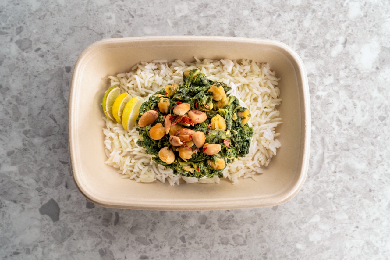 Vegan Spinach Chickpeas Stew