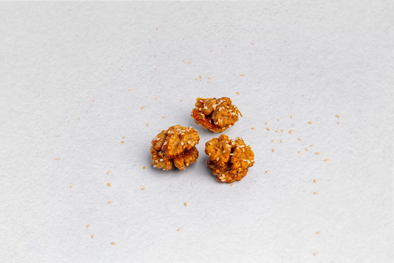 Walnut Honey Bites