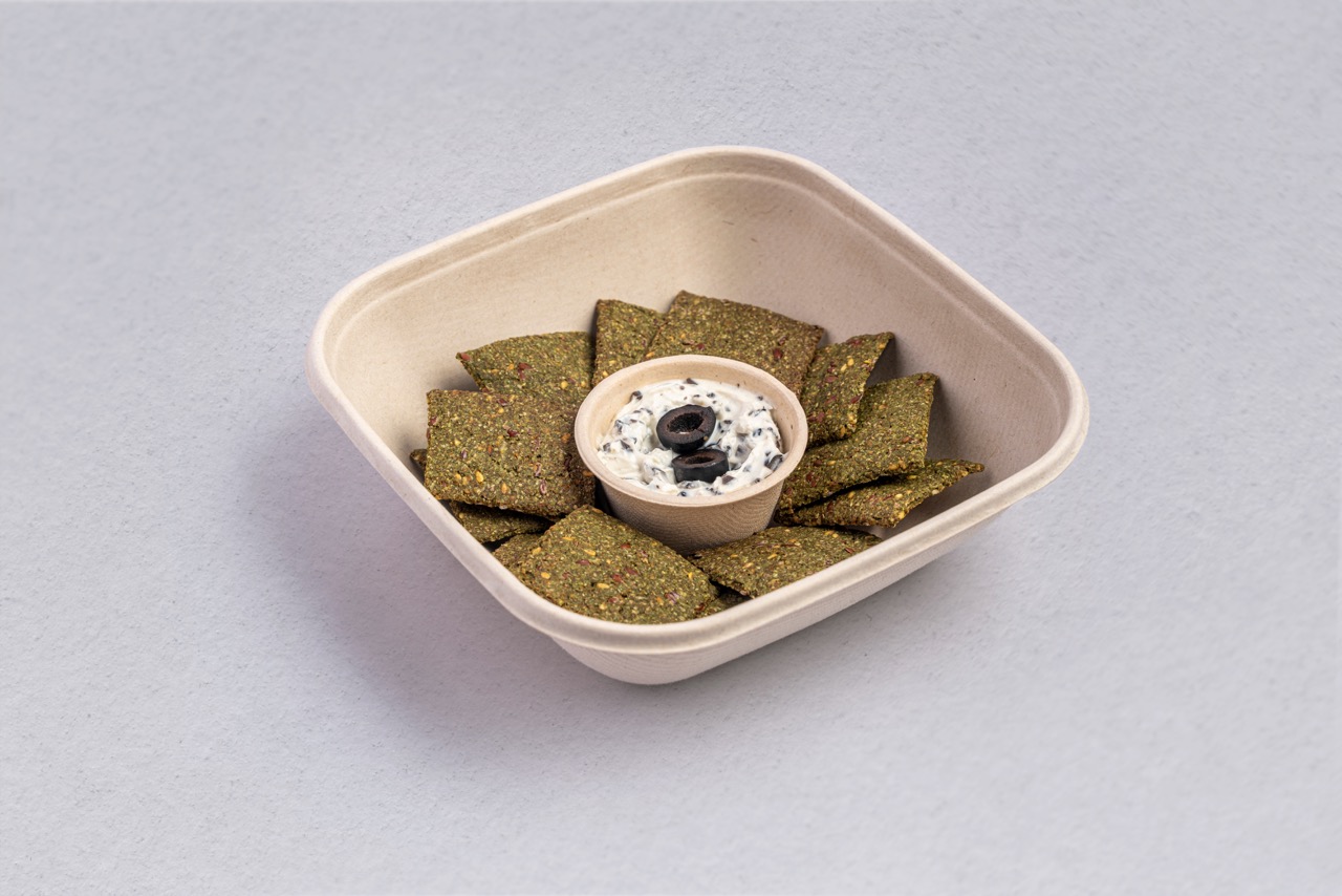 Zaatar Crackers & Feta dip